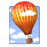 Old-Timey Hot Air Balloon