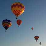 Ballooning at sunrise and sunset is particularly enjoyable